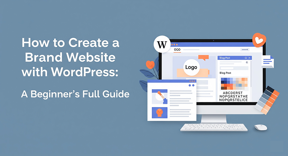 How to Create a Brand Website with WordPress A Beginner’s Full Guide
